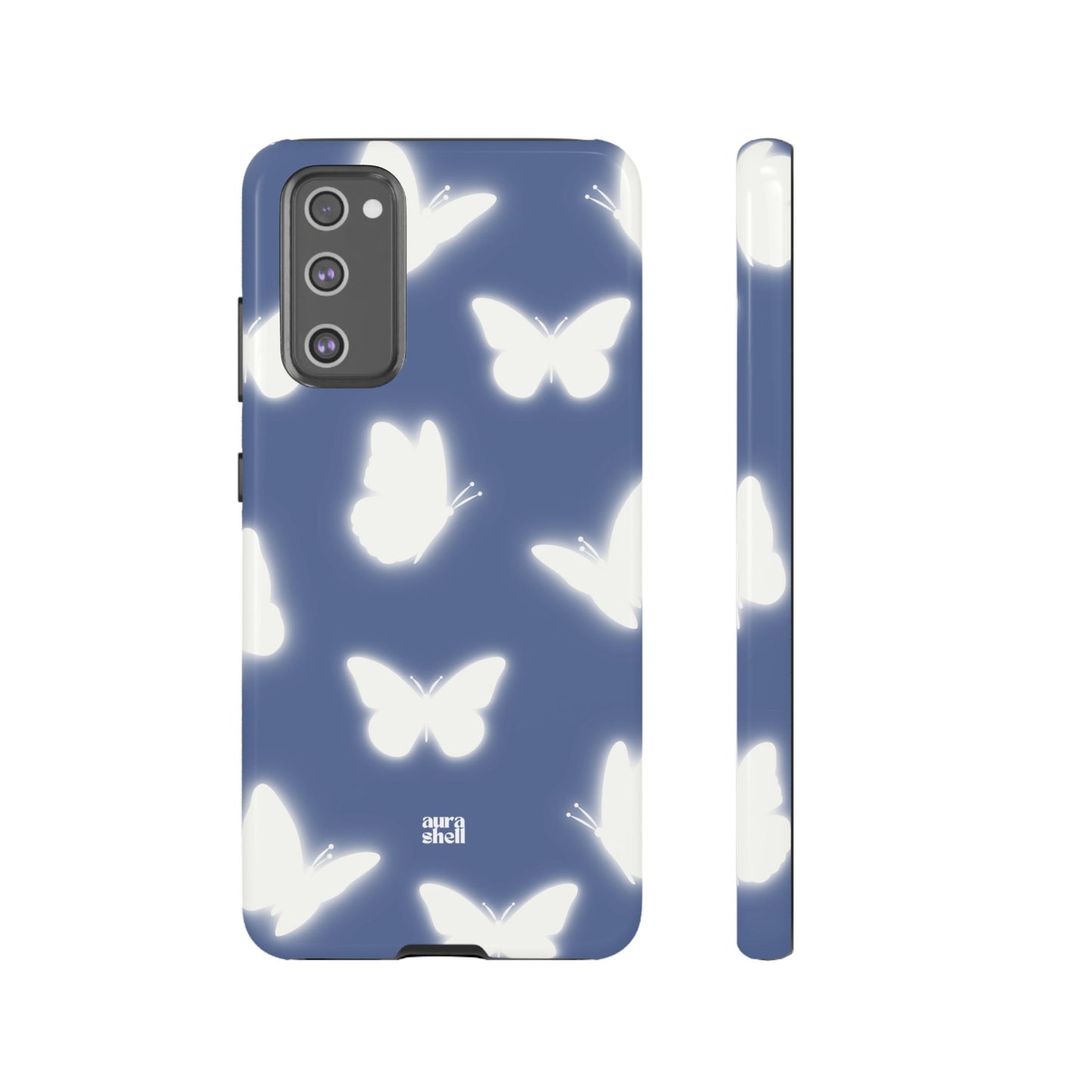 Butterflies in Denim Samsung Galaxy Case