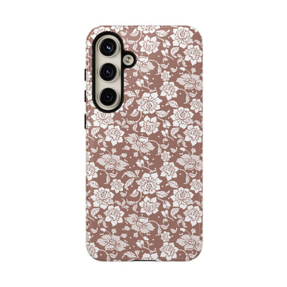 Lacey in Hazelnut Mocha Samsung Galaxy Case