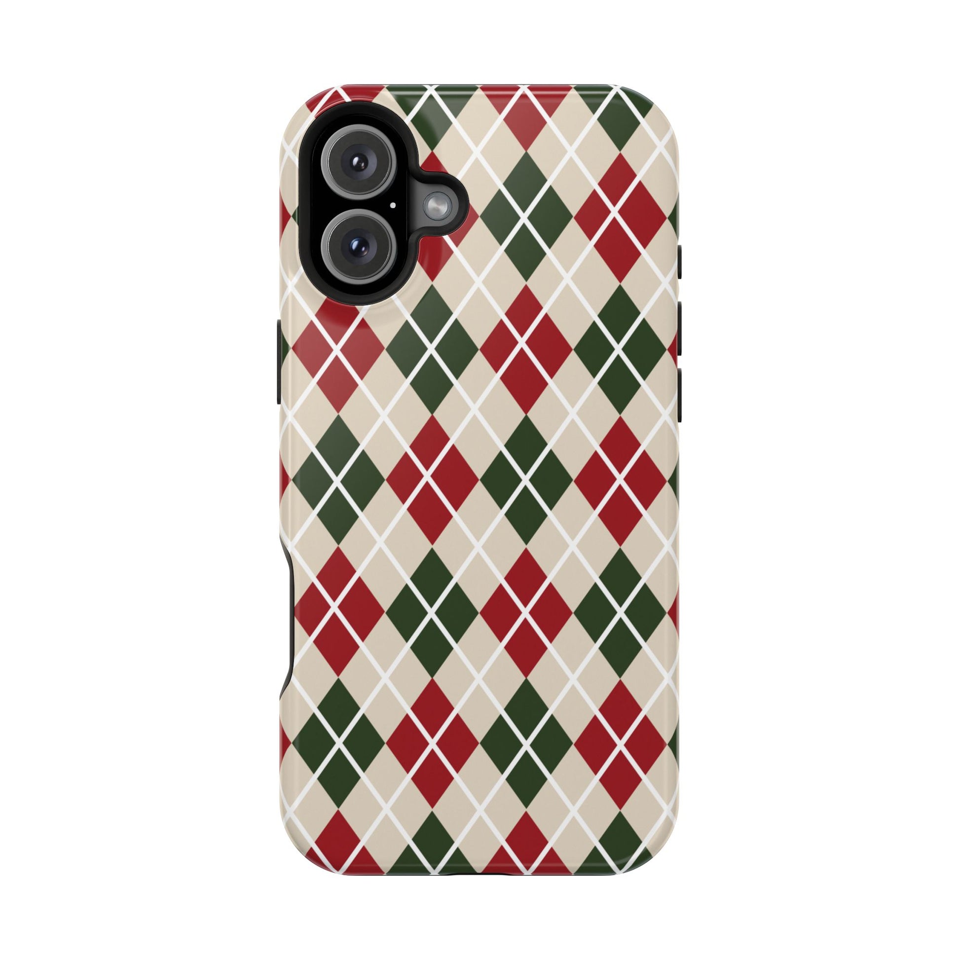 Merry Plaid iPhone Case - Aura Shell