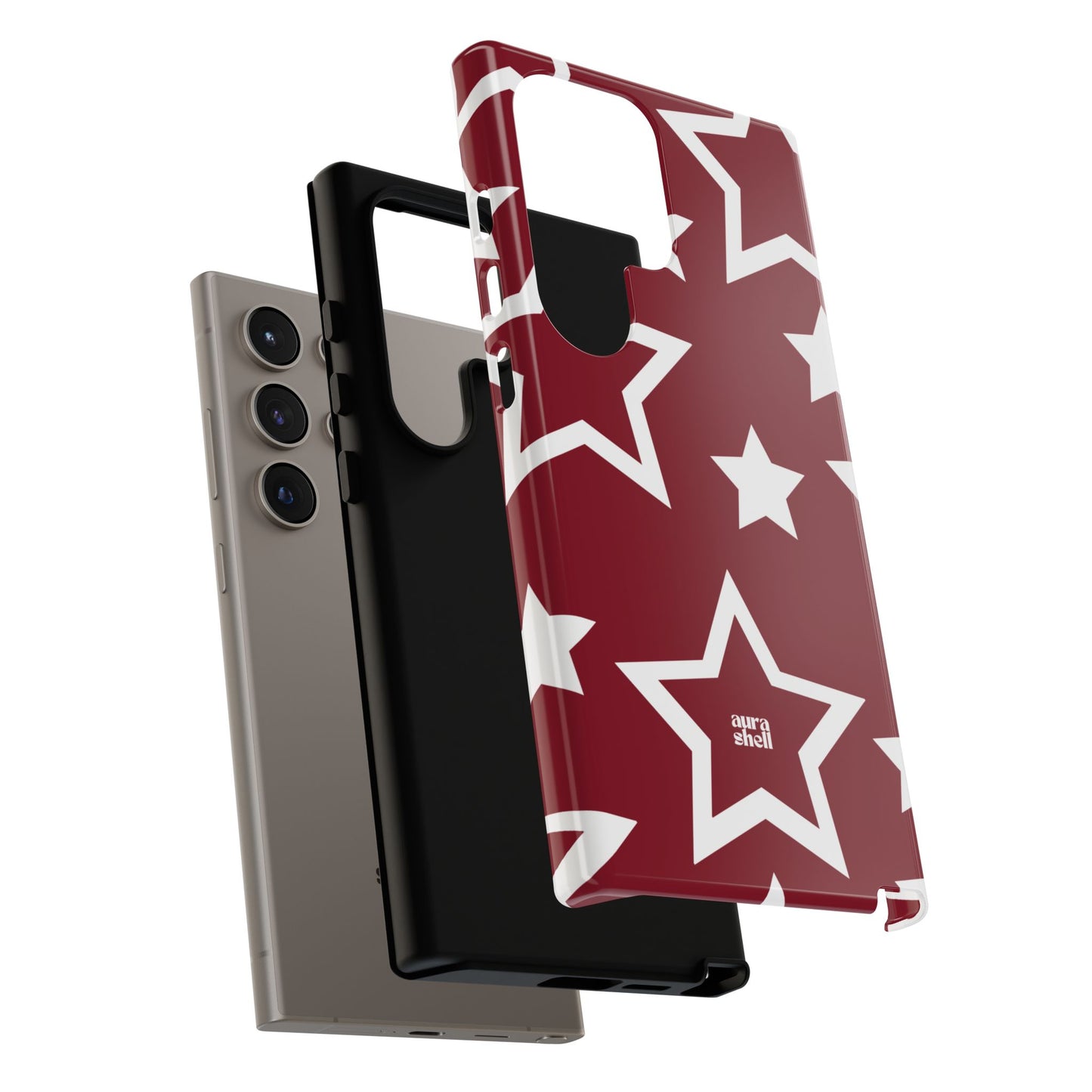 Stars in Red Wine Samsung Galaxy Case