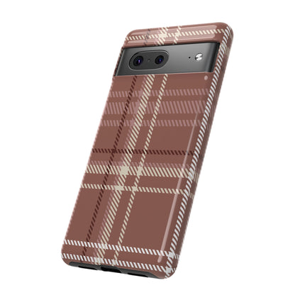 Plaid in Hazelnut Mocha Google Pixel Case