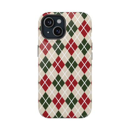 Merry Plaid iPhone Case - Aura Shell