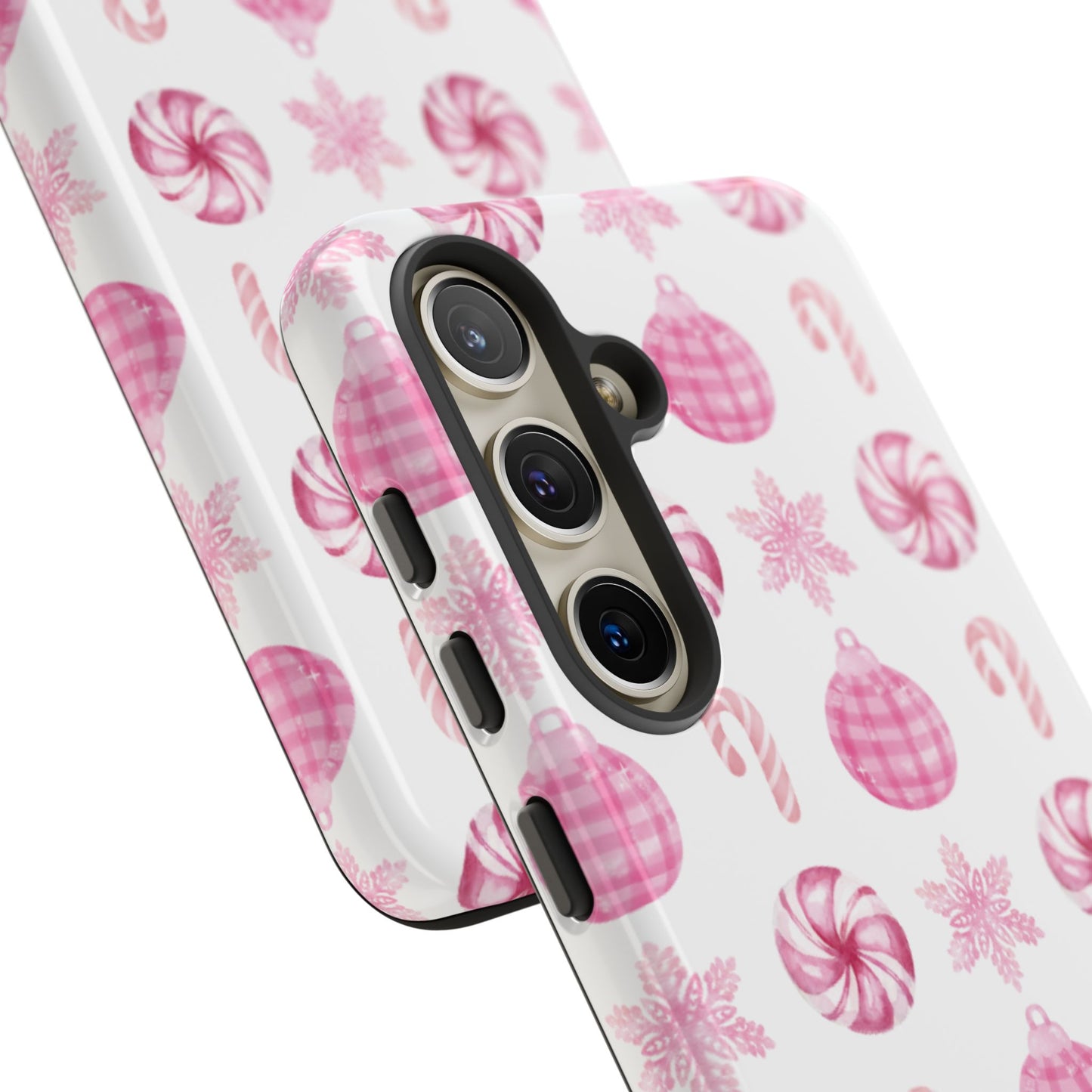 Pink Christmas Samsung Galaxy Phone Case - Aura Shell