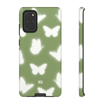 Butterflies in Matcha Samsung Galaxy Case