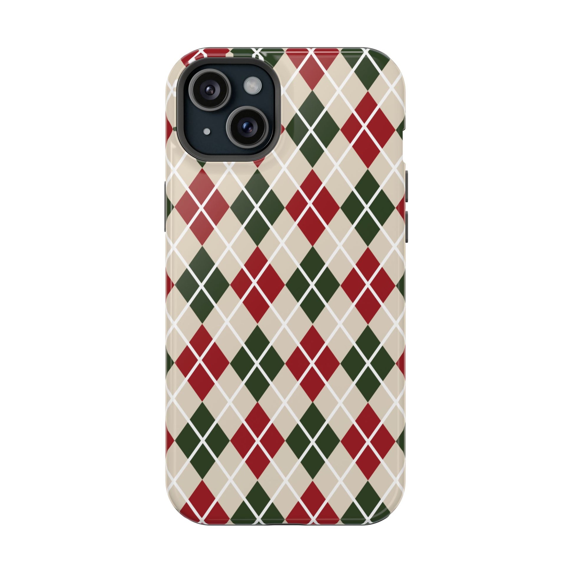 Merry Plaid iPhone Case - Aura Shell