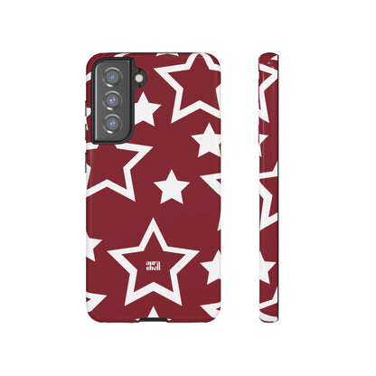 Stars in Red Wine Samsung Galaxy Case