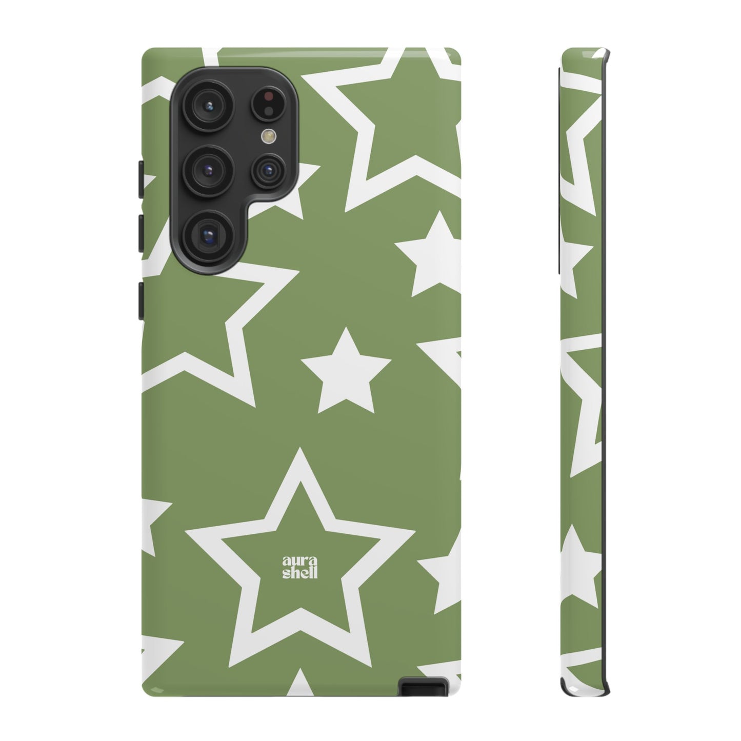 Stars in Matcha Samsung Galaxy Case