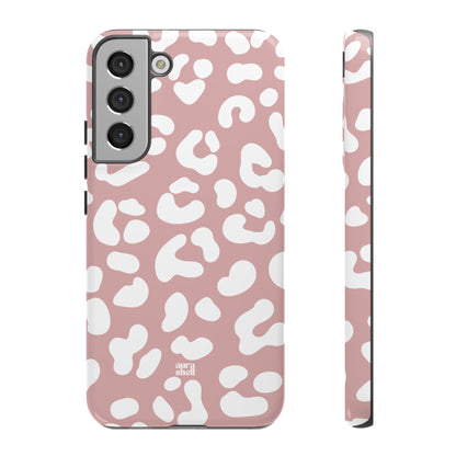 Cheetah Girl in Blush Samsung Galaxy Case