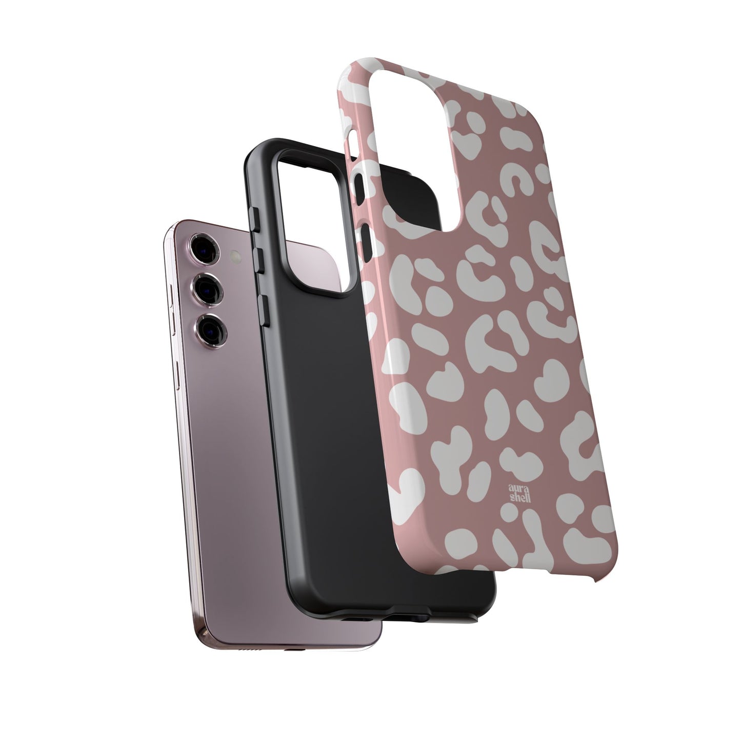 Cheetah Girl in Blush Samsung Galaxy Case