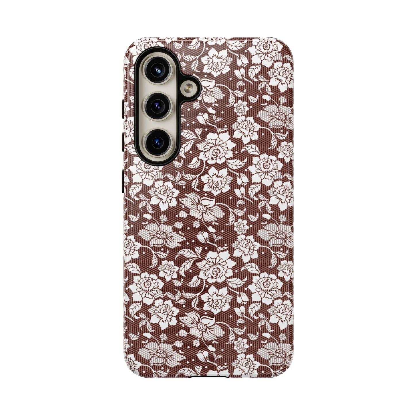 Lacey in Black Coffee Samsung Galaxy Case