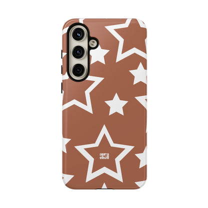 Stars in Terracotta Samsung Galaxy Case