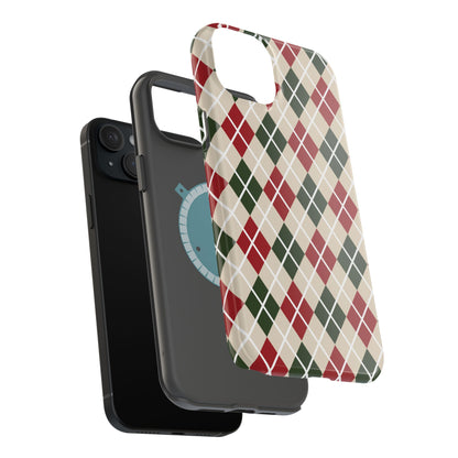 Merry Plaid iPhone Case - Aura Shell