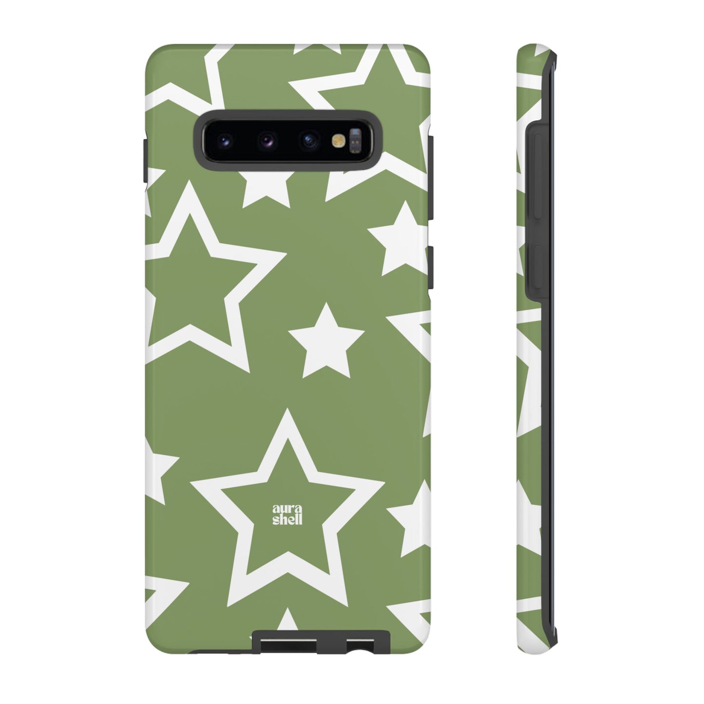 Stars in Matcha Samsung Galaxy Case