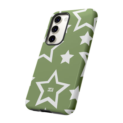 Stars in Matcha Samsung Galaxy Case