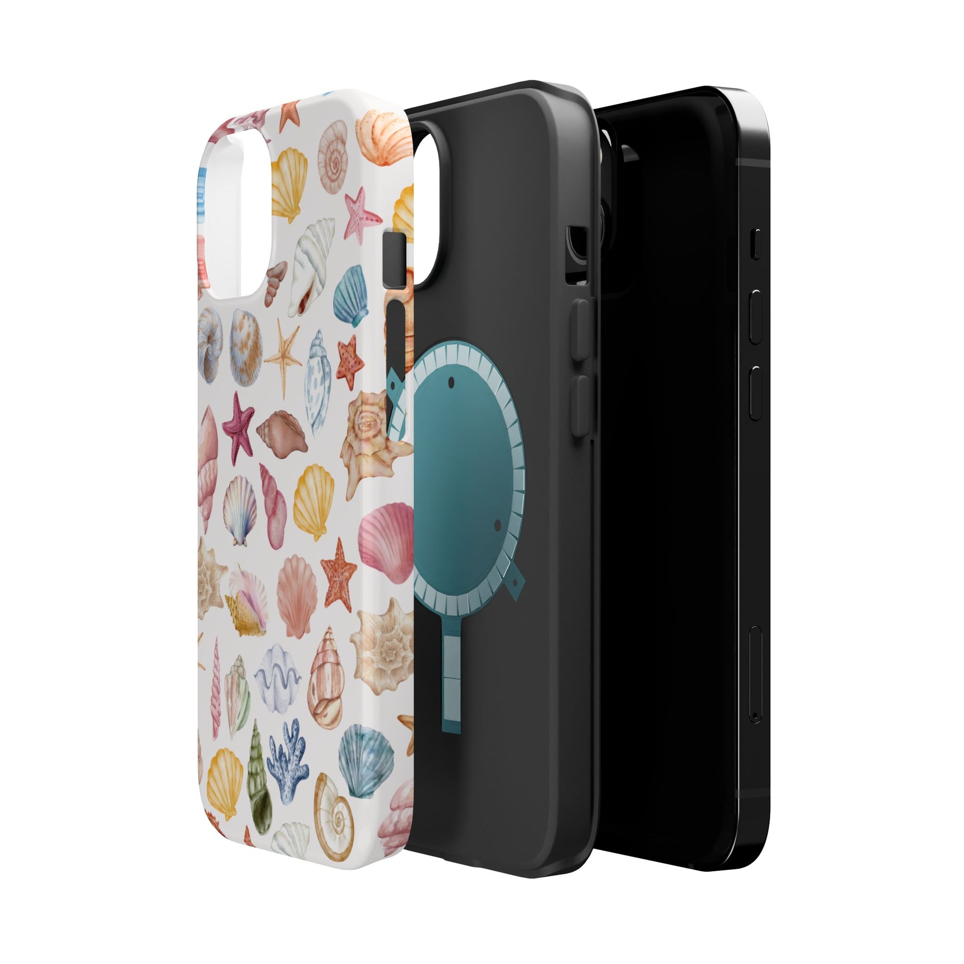 Shop Aura Shell Dual Layer Protective Cute Glossy Finish iPhone Case