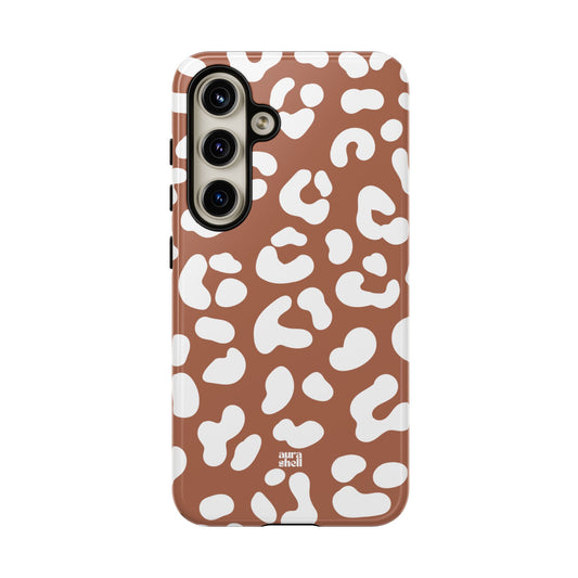 Cheetah Girl in Terracotta Samsung Galaxy Case