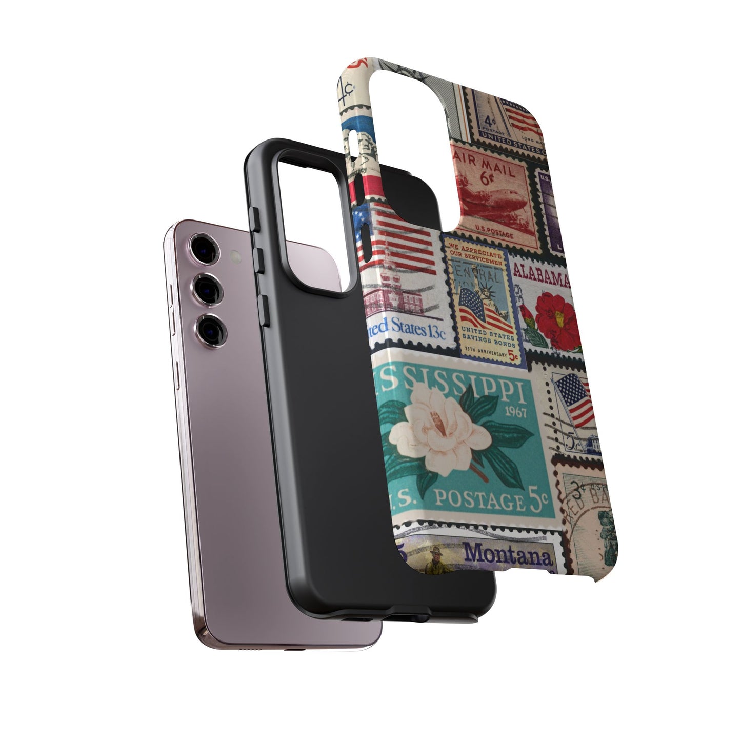 US Stamp Collection Samsung Galaxy Case