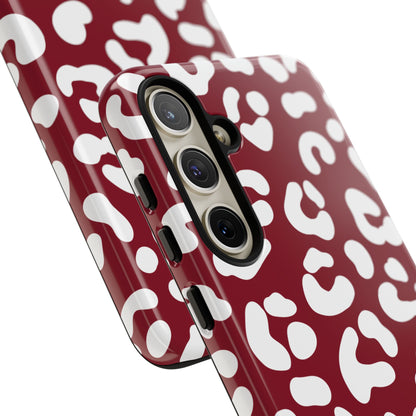 Cheetah Girl in Red Wine Samsung Galaxy Case