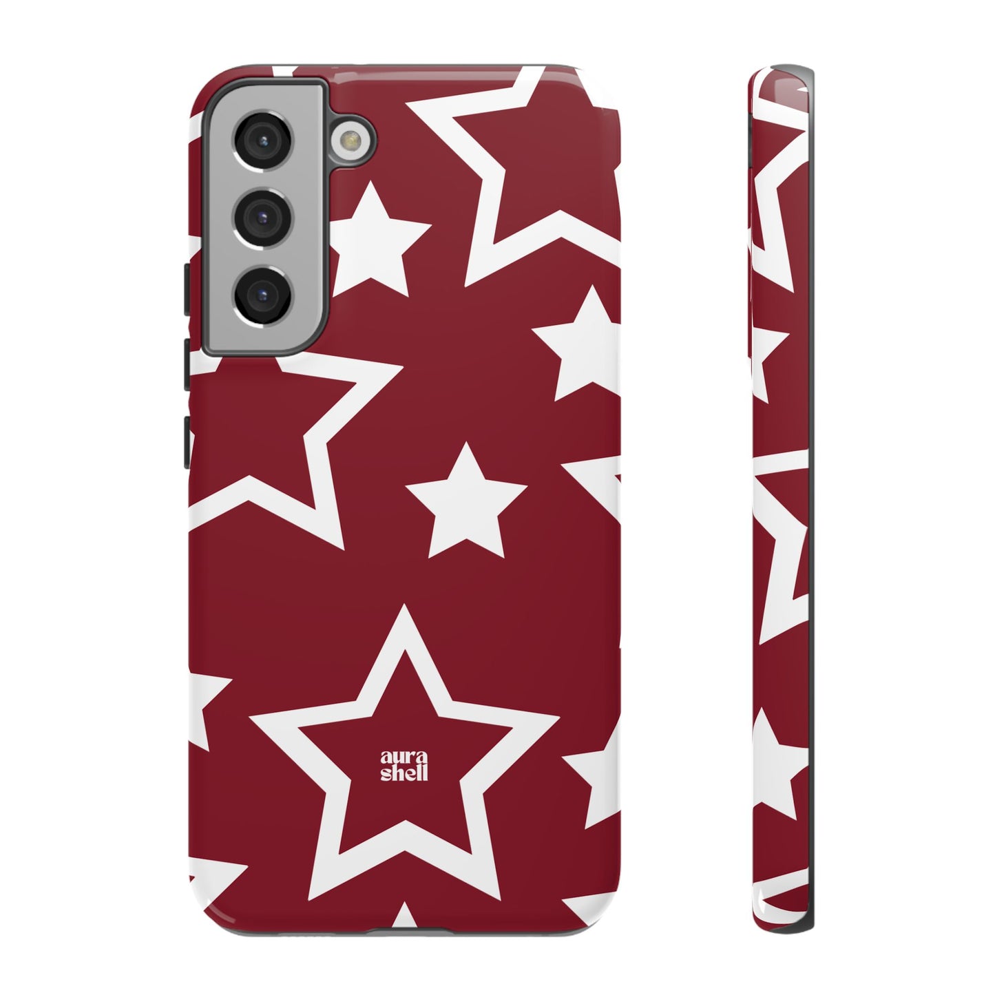 Stars in Red Wine Samsung Galaxy Case