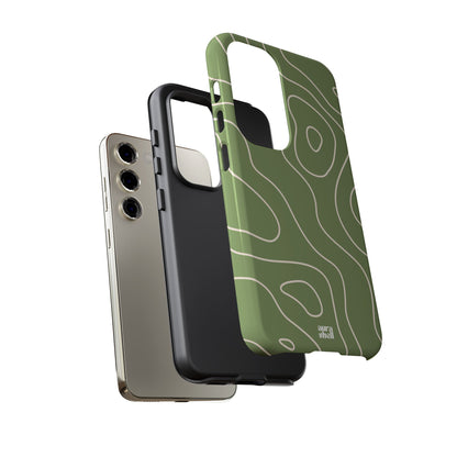 Minimalist in Matcha Samsung Galaxy Case