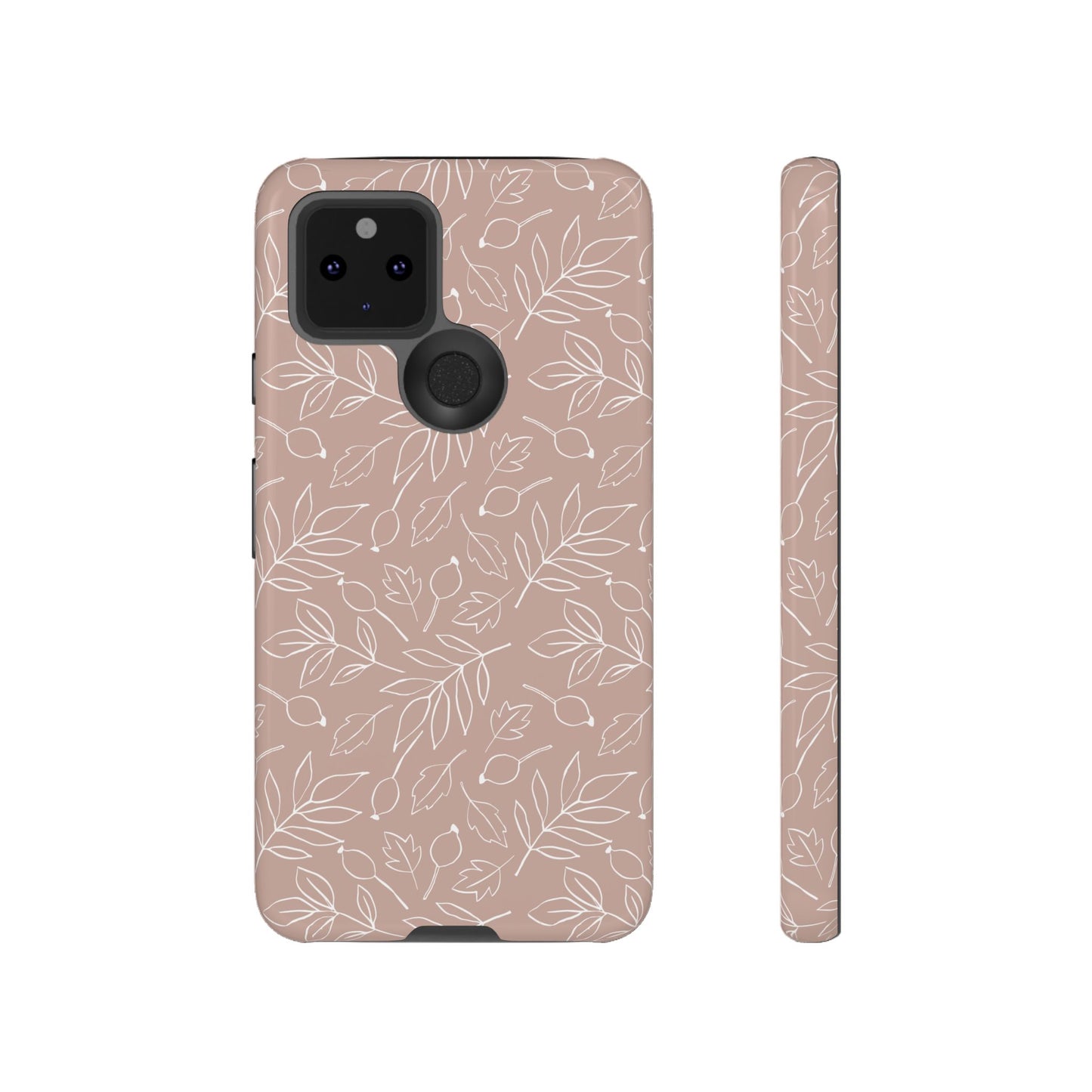 Falling Leaves in Vanilla Iced Latte Google Pixel Case