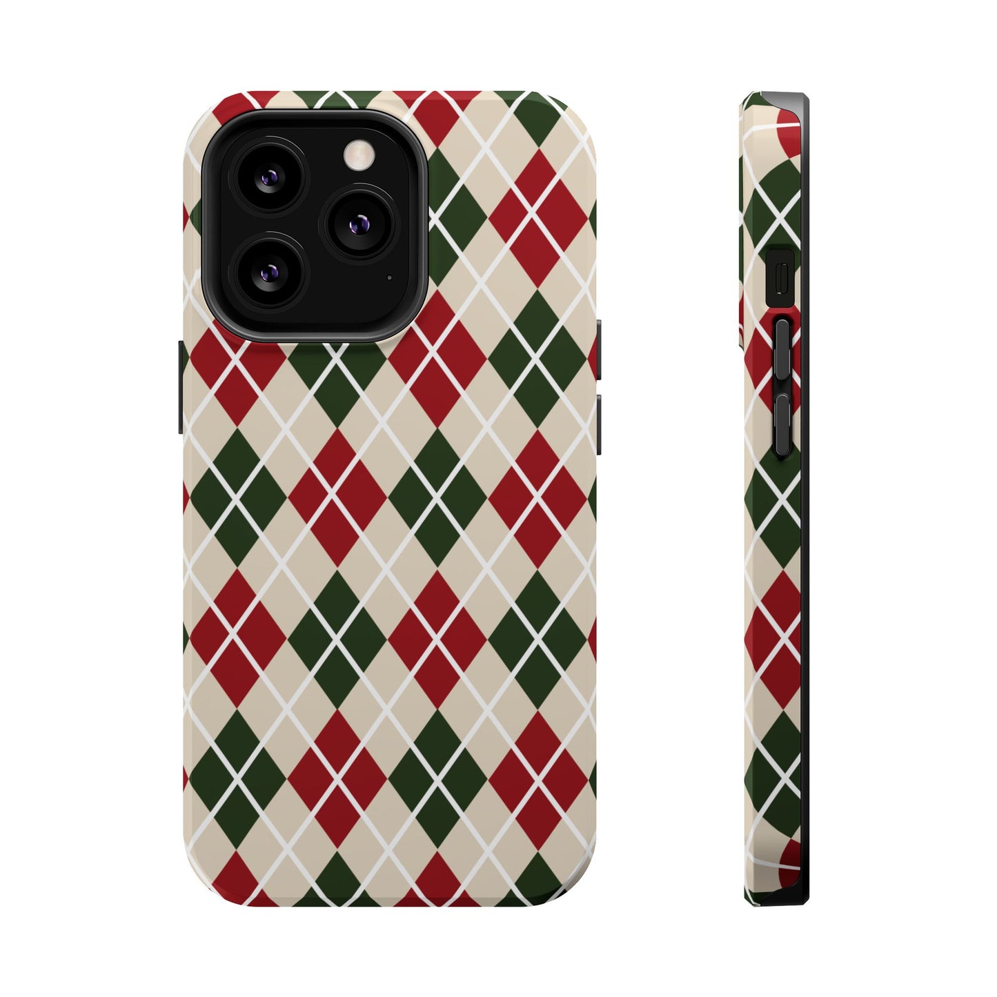 Merry Plaid iPhone Case - Aura Shell