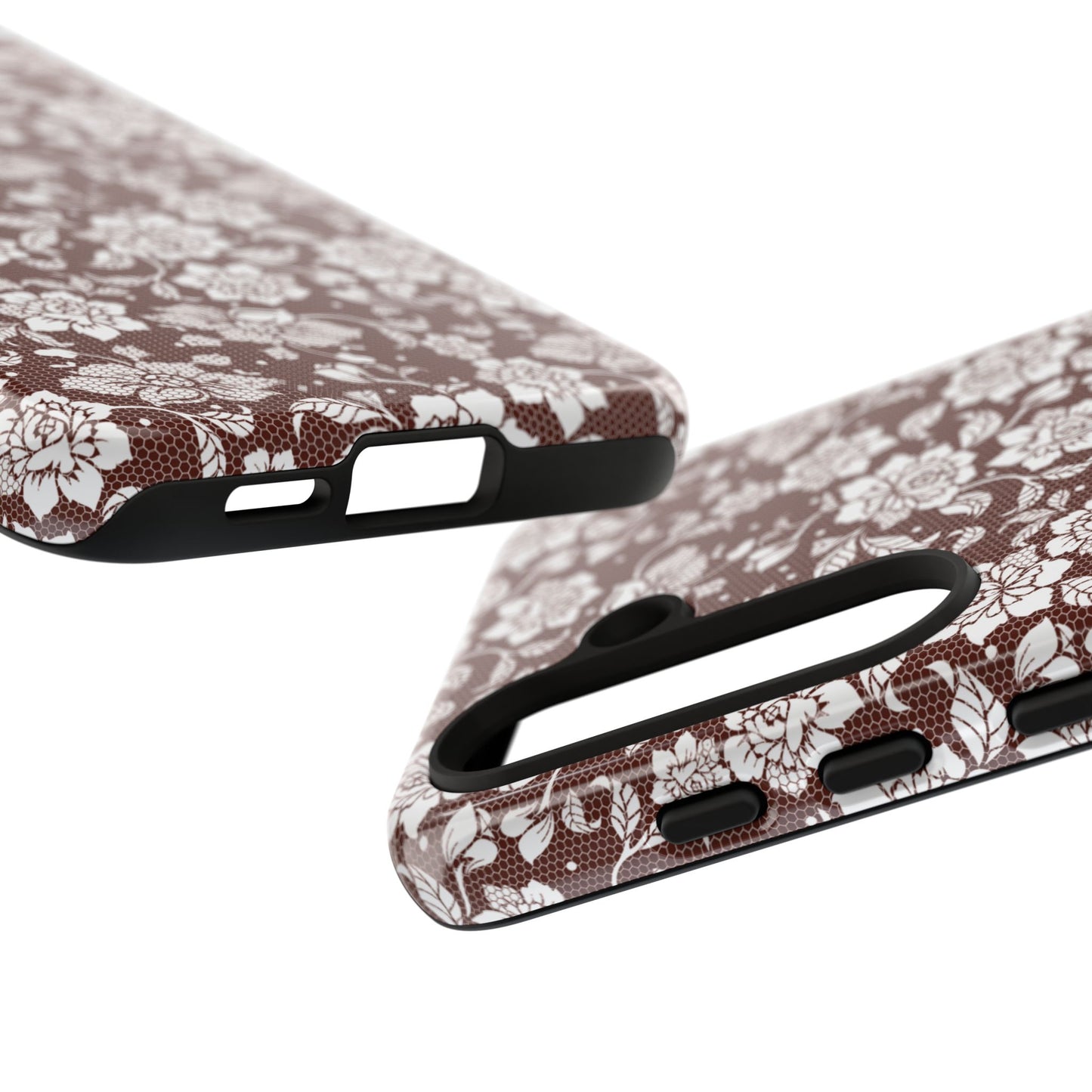 Lacey in Black Coffee Samsung Galaxy Case