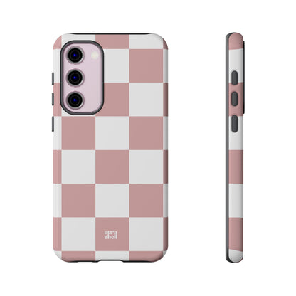 Checkers in Blush Samsung Galaxy Case