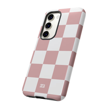 Checkers in Blush Samsung Galaxy Case