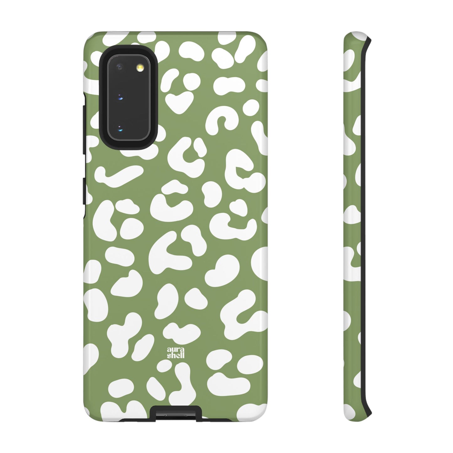 Cheetah Girl in Matcha Samsung Galaxy Case