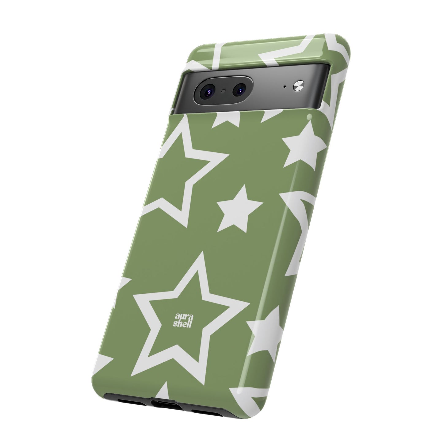 Stars in Matcha Google Pixel Case