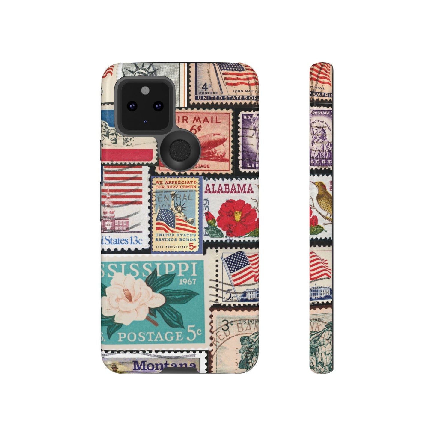 US Stamp Collection Google Pixel Case