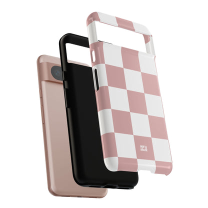 Checkers in Blush Google Pixel Case