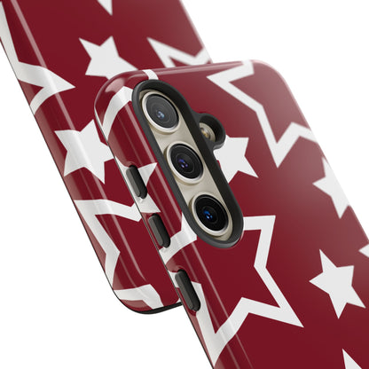 Stars in Red Wine Samsung Galaxy Case