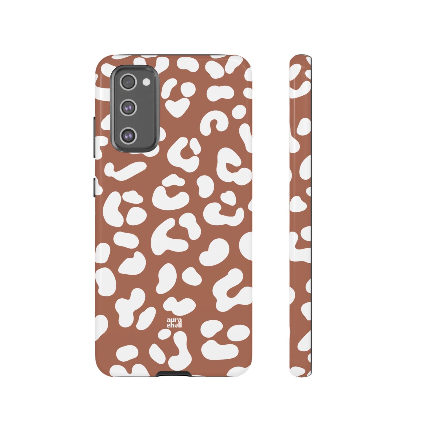 Cheetah Girl in Terracotta Samsung Galaxy Case