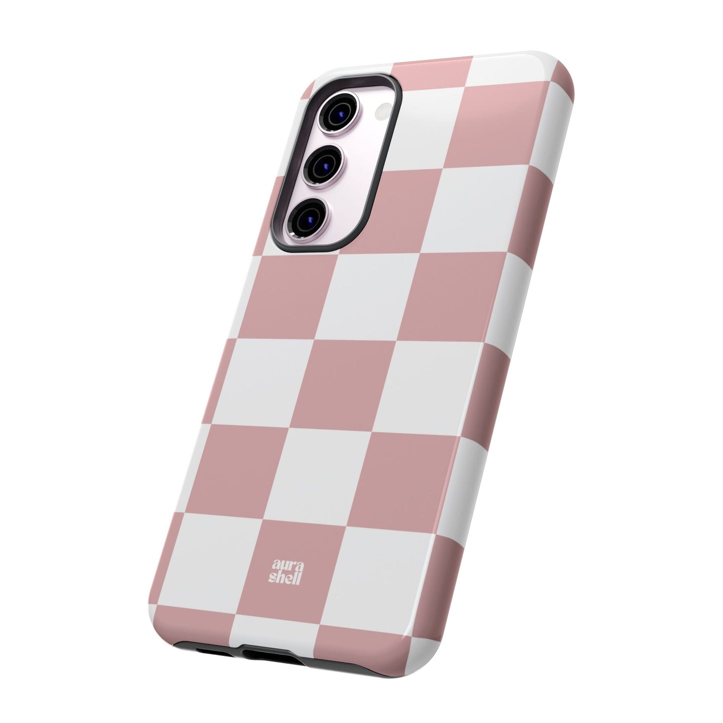 Checkers in Blush Samsung Galaxy Case