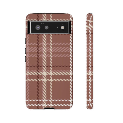 Plaid in Hazelnut Mocha Google Pixel Case