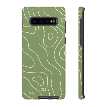 Minimalist in Matcha Samsung Galaxy Case