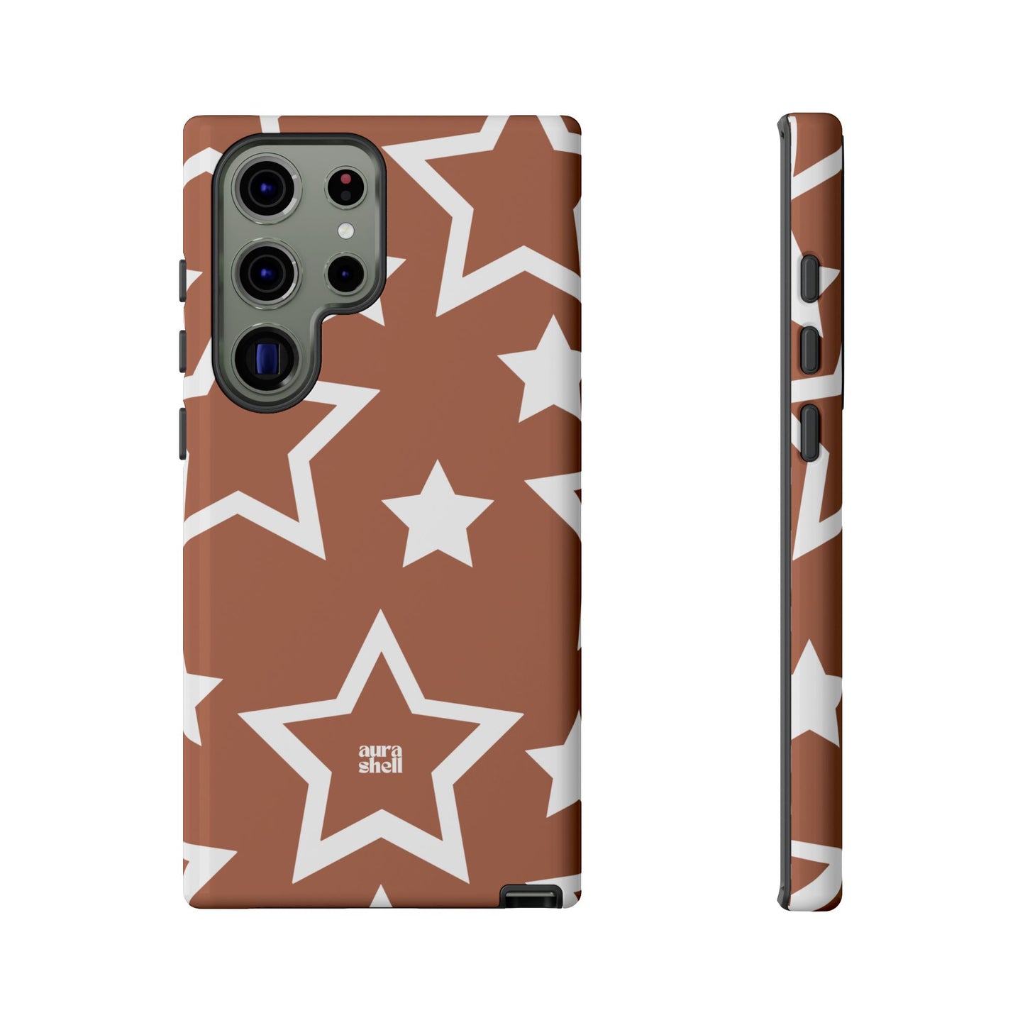 Stars in Terracotta Samsung Galaxy Case