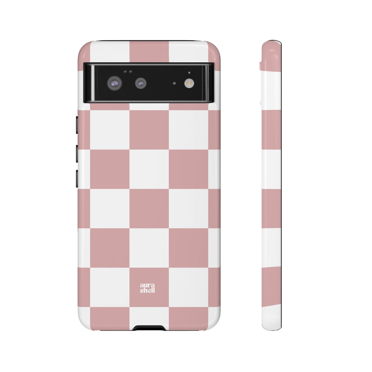 Checkers in Blush Google Pixel Case