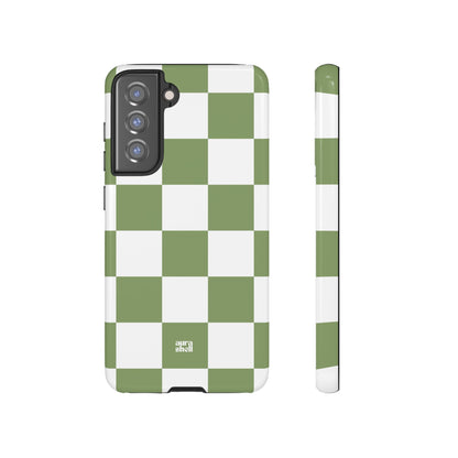 Checkers in Matcha Samsung Galaxy Case