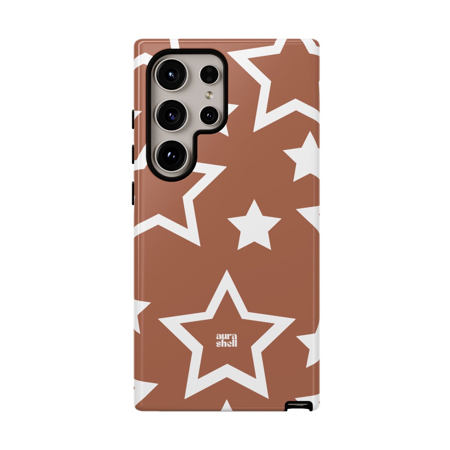 Stars in Terracotta Samsung Galaxy Case