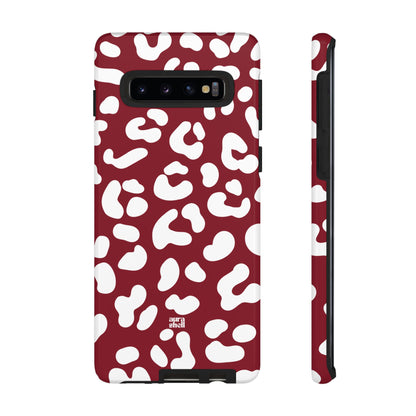 Cheetah Girl in Red Wine Samsung Galaxy Case