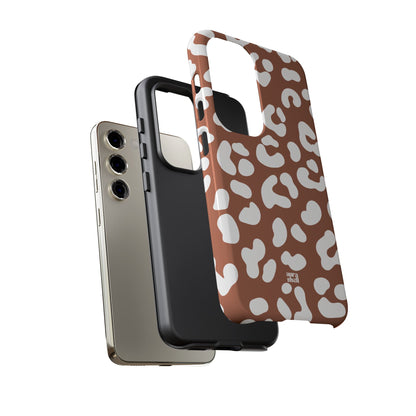 Cheetah Girl in Terracotta Samsung Galaxy Case