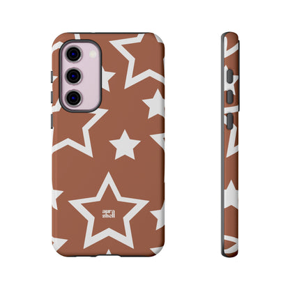 Stars in Terracotta Samsung Galaxy Case