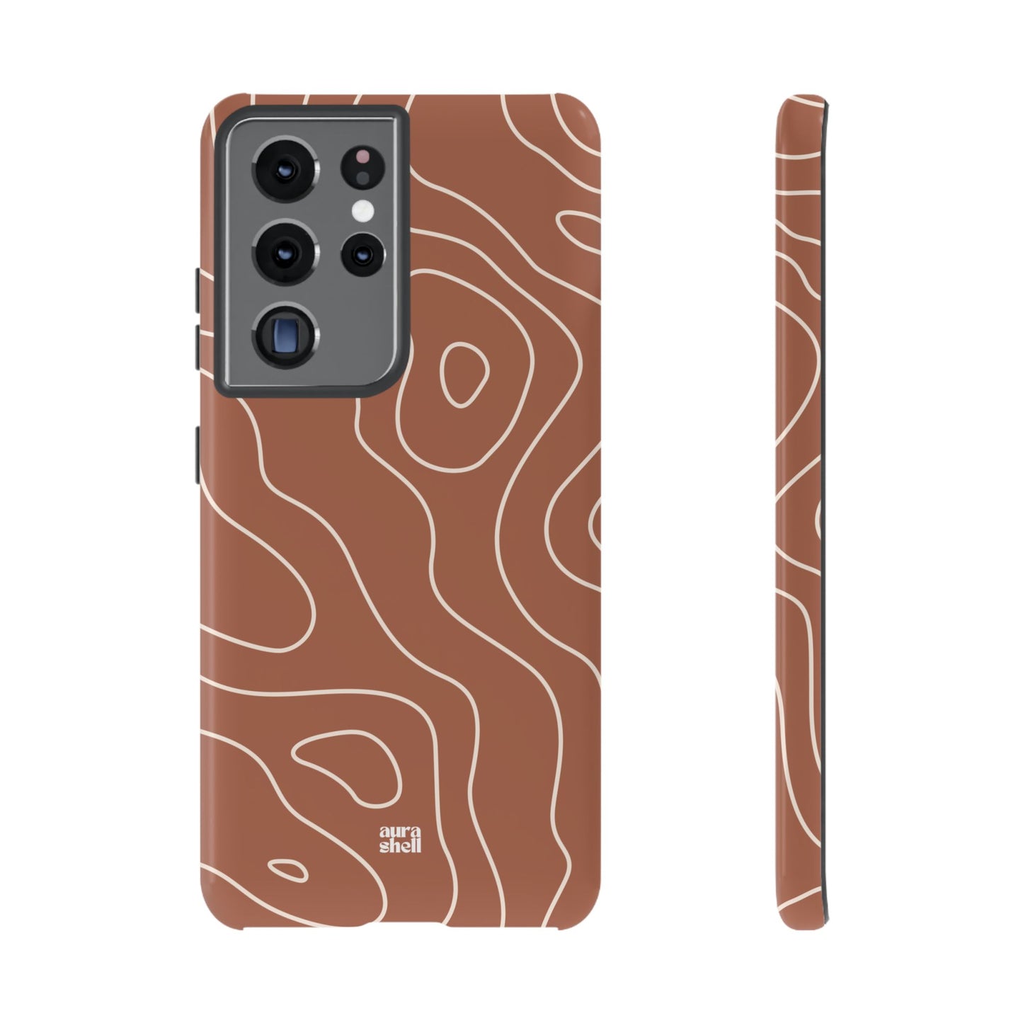 Minimalist in Terracotta Samsung Galaxy Case