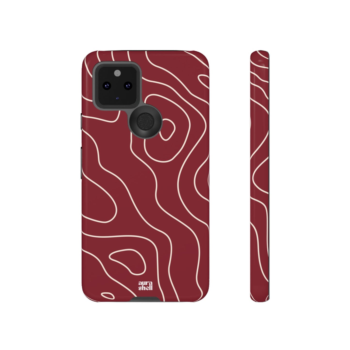 Minimalist in Red Wine Google Pixel Case