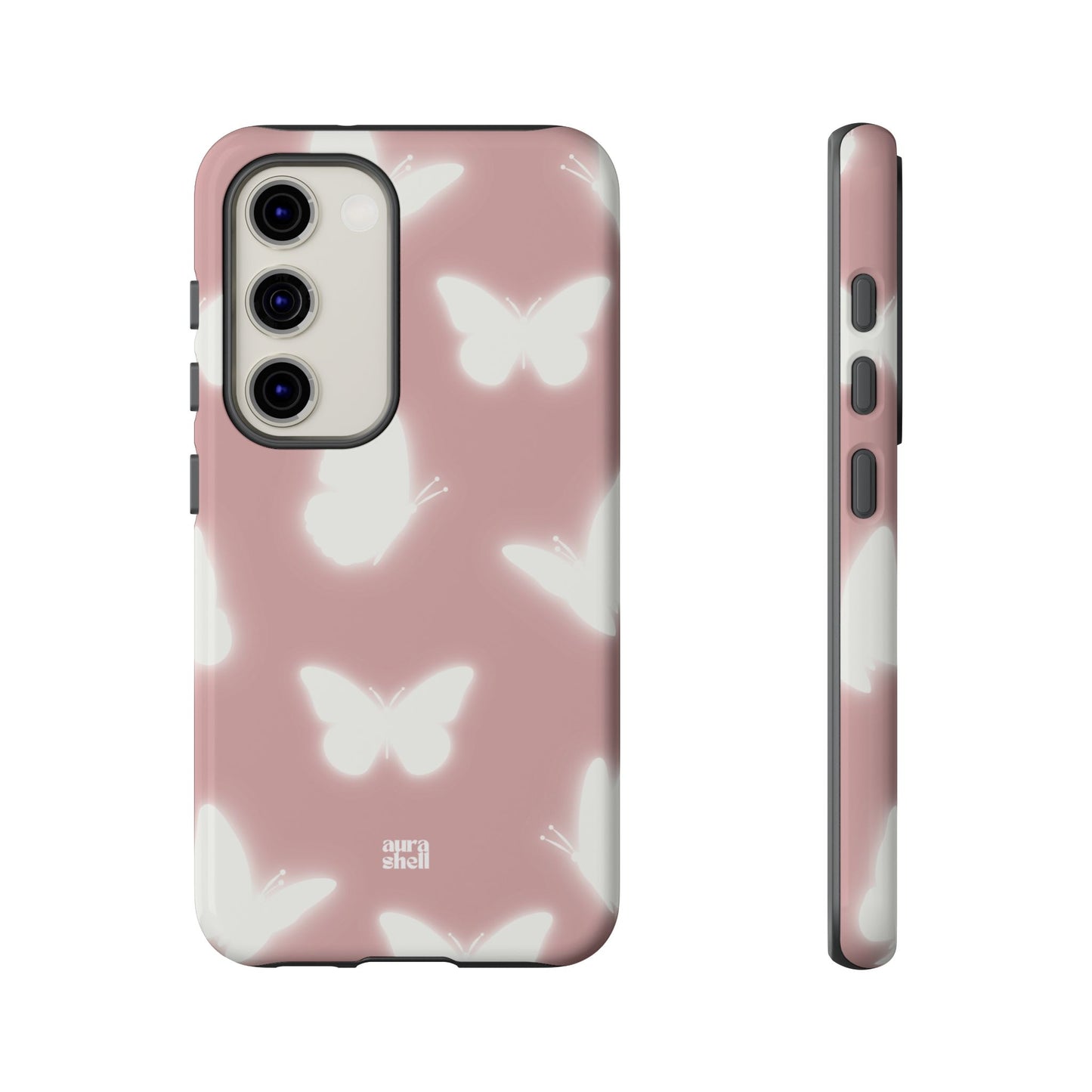 Butterflies in Blush Samsung Galaxy Case