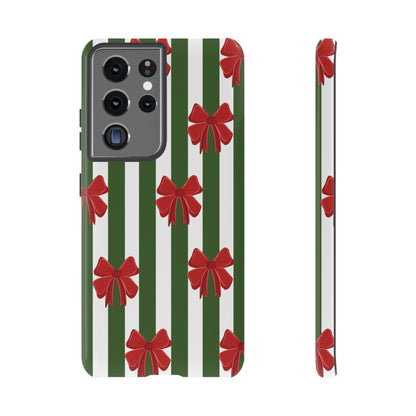 Bow-tiful Christmas Samsung Galaxy Case - Aura Shell