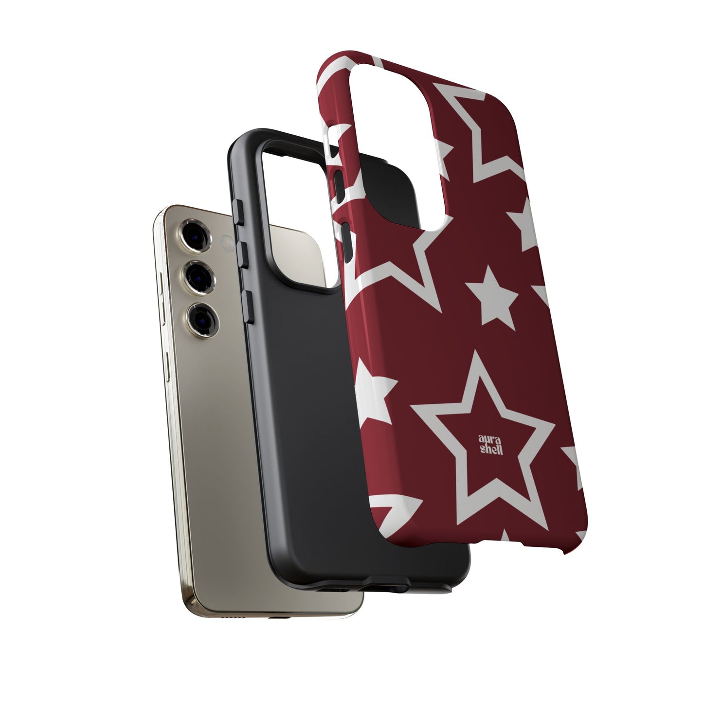 Stars in Red Wine Samsung Galaxy Case